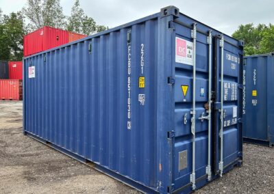 Brugte 20 fods containere med CSC