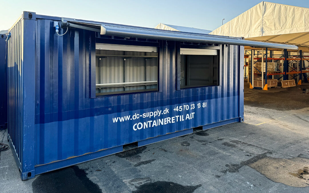 20 fods container salgsbod til udlejning